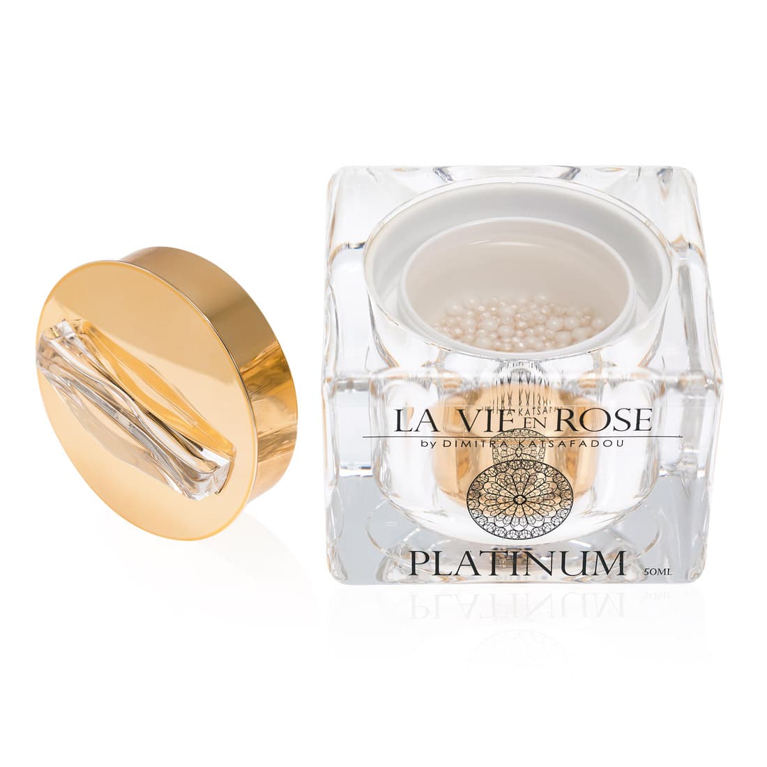 Platinum Serum with Pearls 50ml + Δώρο Derma Roller 1.0mm