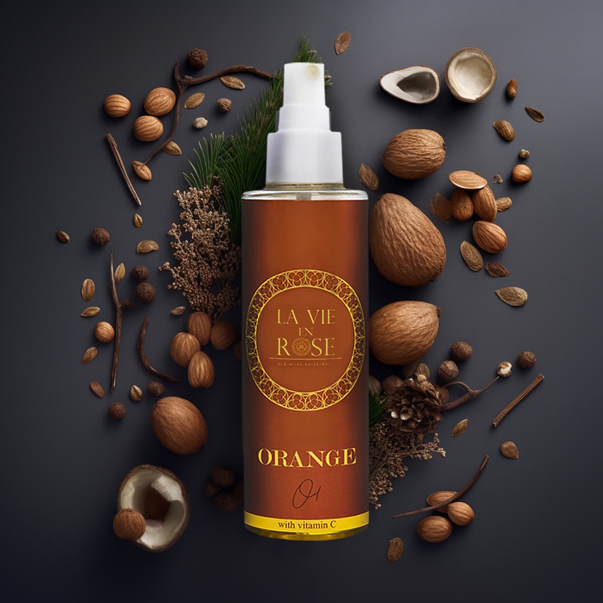 Orange Hair Oil with Vitamin C 150ml