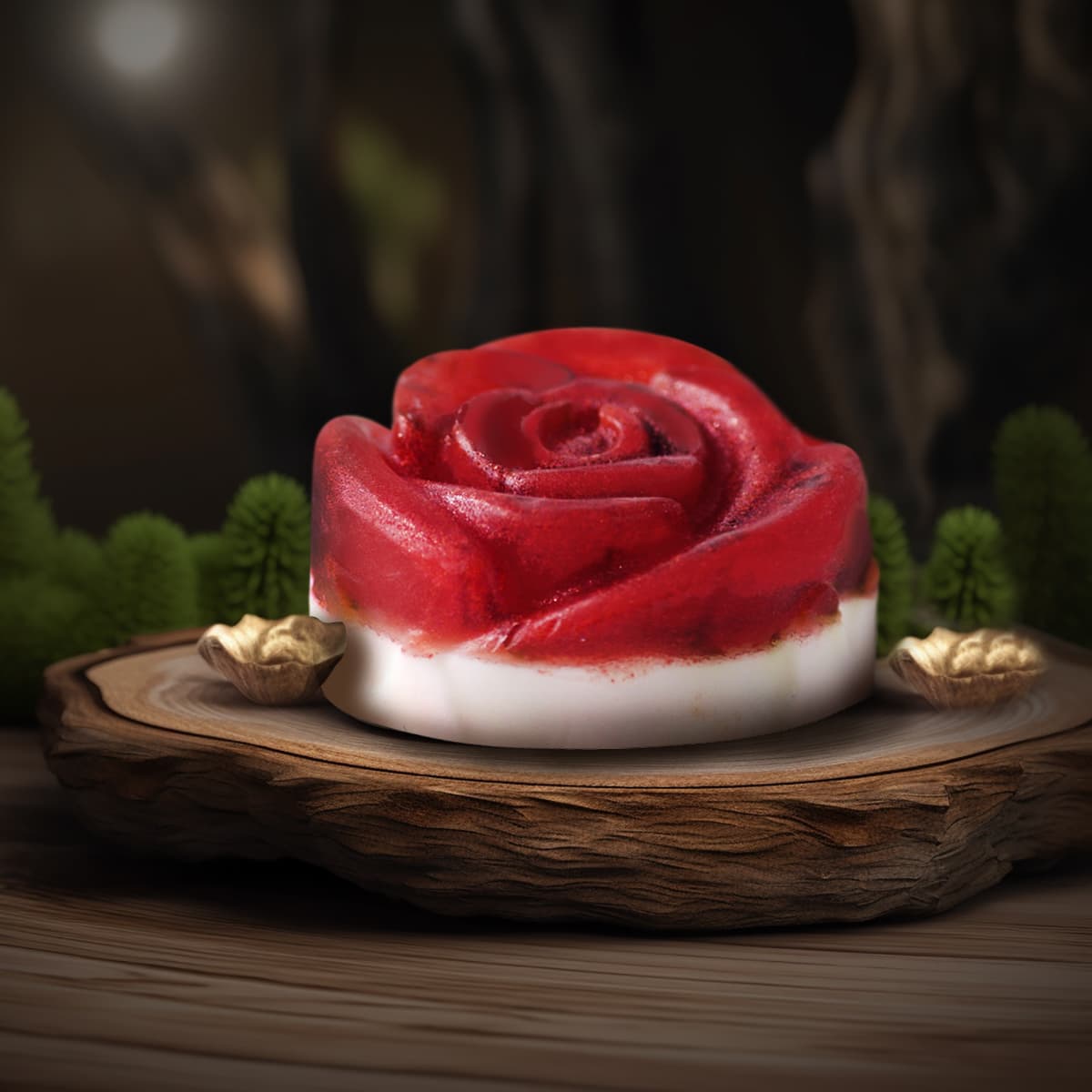 Σαπούνι με κόκκινο φύκι και γάλα γαϊδούρας